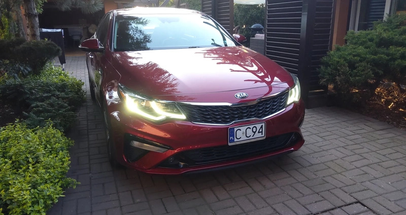 Kia Optima cena 79500 przebieg: 18500, rok produkcji 2019 z Pakość małe 37